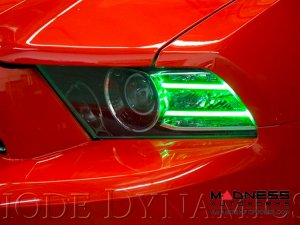 Ford Mustang Multicolor DRL LED Boards - Multicolor and White